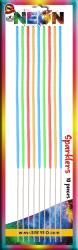 Neon Sparklers 40 cm 10 kus