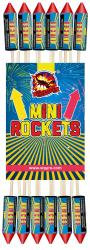 Mini Rakety 15 mm 12 kus