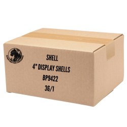 Shell 4" display - No tail Red Heart