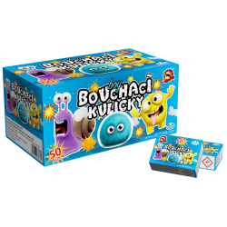 Bouchajc kuliky Boy 50 kus