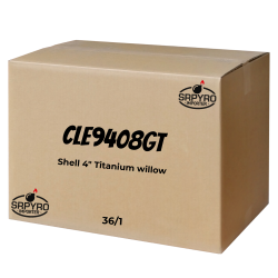 Shell 4" titanium willow 100mm